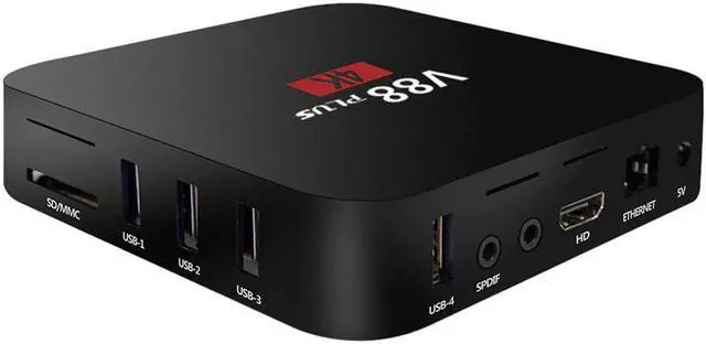 Alt view image 2 of 5 - V88 Plus RK3229 Quad Core 1080P 2+16GB Miracast TV Set-top Box for Android 7.1