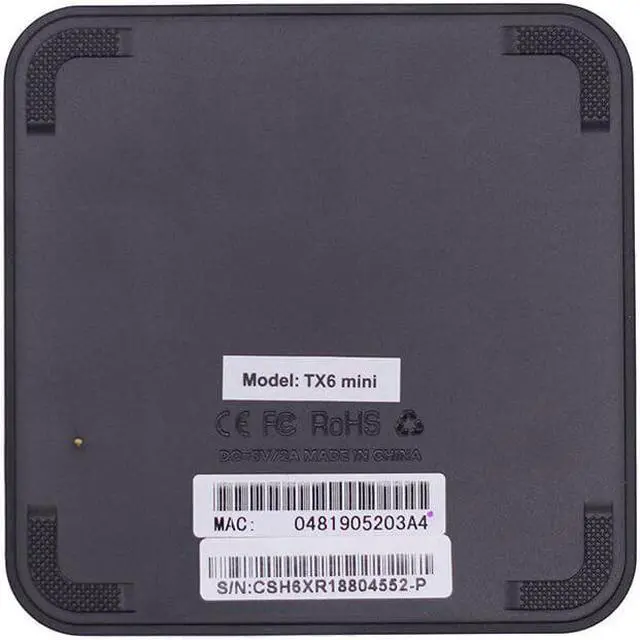 Alt view image 2 of 5 - 9.0 TV Box TX6 Mini Smart TV Box Allwinner H6 2GB 16GB 2.4GHz WiFi Media Player 4K H.265 Netflix TX6mini Set Top Box