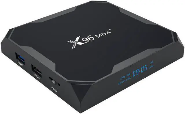 Alt view image 2 of 5 - 9.0 TV Box X96 Max Plus Amlogic S905x3 8K Smart Media Player 4GB RAM 64GB ROM X96Max Set top Box 1000M LAN 5G Wifi