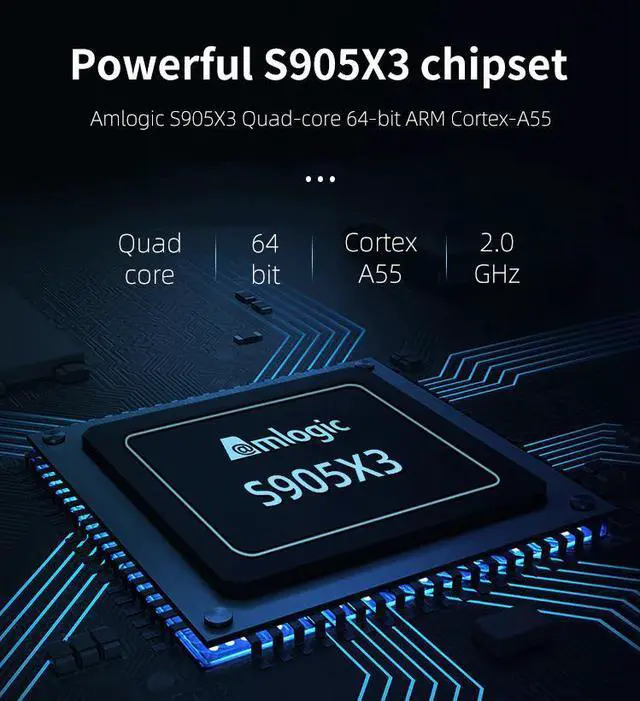 Alt view image 5 of 5 - 2020 New Android 9.1 Tv Box U2 Amlogic S905x3 Smart Tv Box 4GB 32GB Bluetooth 2.4G/5G Wifi Set Top Box 4K Media Player