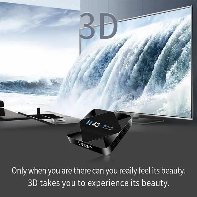 Alt view image 4 of 5 - tv box android 10 2.4G&5G Dual wifi 4GB 32GB 64GB smart tv box Google play store support youtube 6k HD set top box 2020