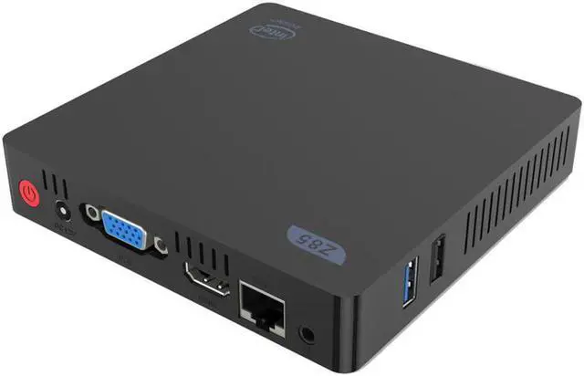 Alt view image 3 of 5 - Windows10 Mini PC Atom x5-Z8350 Quad Core RAM 2G ROM 64G 2.4G 5.8G WiFi Smart media player Set Top tv Box