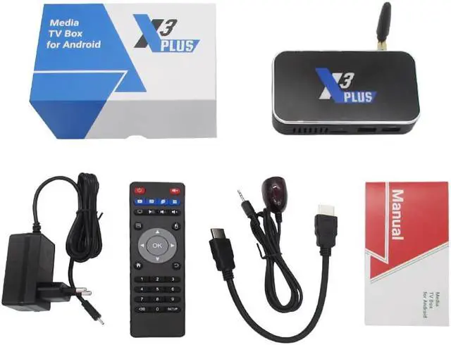 Alt view image 5 of 5 - X3 PLUS Amlogic S905X3 TV Box Android 9.0 4GB DDR4 64GB ROM 2.4G 5G WiFi 1000M Bluetooth 4K HD X3 CUBE X3 PRO Media Player