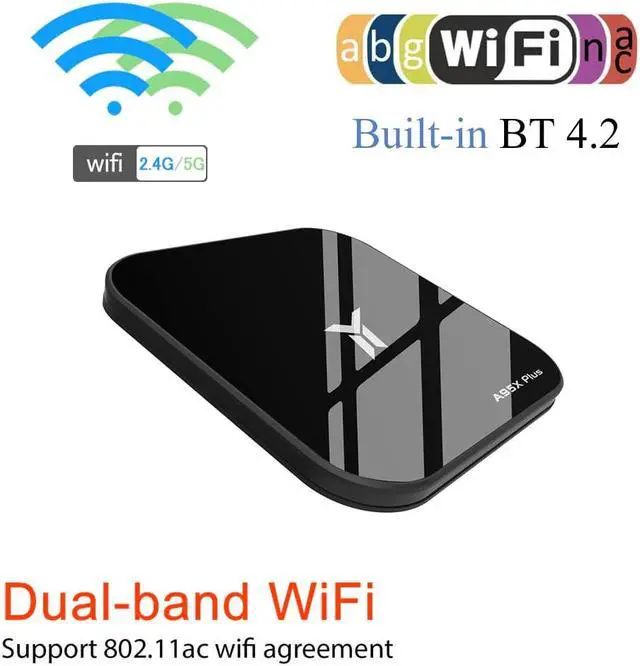 Alt view image 5 of 5 - PLUS Smart TV BOX Android 8.1 TV Box HD Media Player 4GB DDR4 32GB EMMC Quad-core S905Y2 DDR4 4K H.265 2.4G5G WIFI USB 3.0