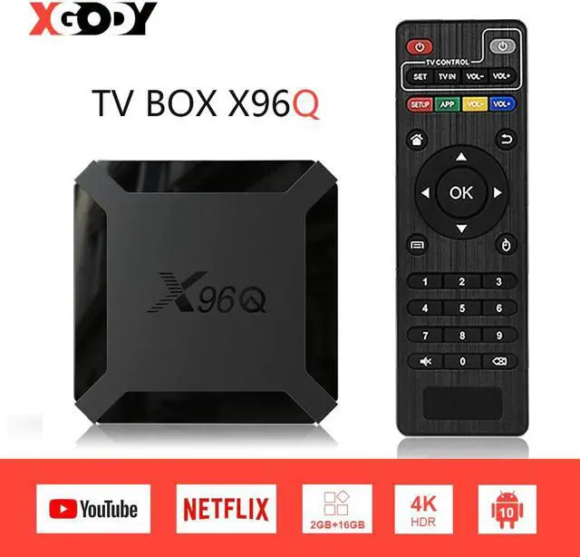 Main image of Smart TV BOX Android 10 Youtube 2GB 16GB WIFI 4K Media Player 3D Video Set Top Box  Brazil Russia France