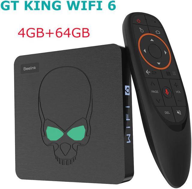 Main image of 2020 Beelink GT KING WIFI 6 Amlogic S922X Android 9.0 Smart Tv Box 4GB DDR4 64GB 2.4G 5G Wifi 1000Mbps Bluetooth 4K Media Player