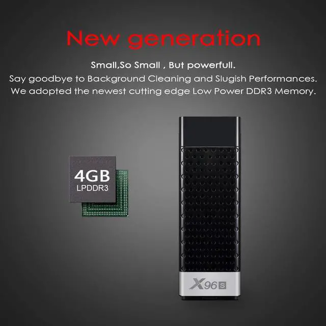 Alt view image 3 of 5 - TV Stick Android 9.0 TV Box X96S Amlogic S905Y2 DDR3 4GB 32GB X96 Mini PC 5G WiFi Bluetooth 4.2 TV Dongle 4K Media Player