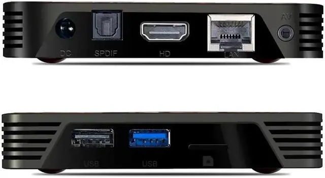 Alt view image 5 of 5 - PRO 10 Android 10.0 Smart TV Box UHD 4K Media Player RK3318 4GB/64GB 2.4G/5G Dual-Band WiFi BT4.0(US Plug)