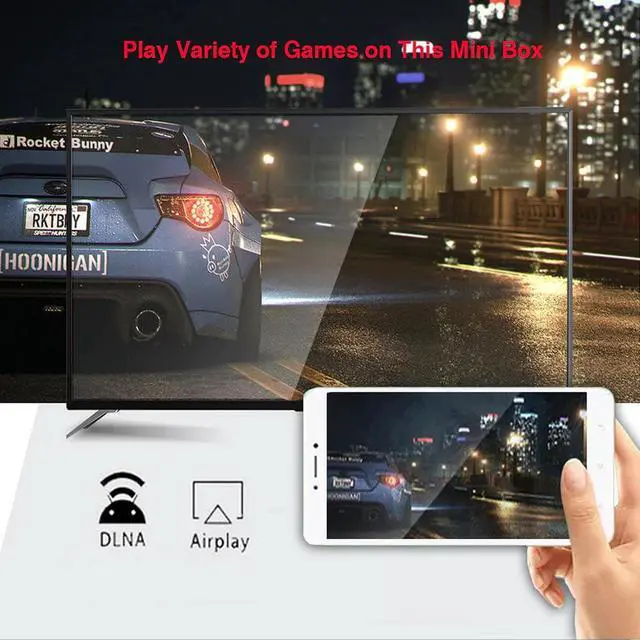 Alt view image 4 of 5 - H96 MAX Android 10 TV BOX Rockchip RK3318 4G 64GB 1080P 4K 5G Dual Wifi Smart TVBOX Google Player Store Youtube H96MAX Media