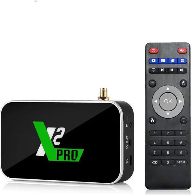Main image of X2 PRO 4GB DDR4 RAM 32GB ROM Smart Android 9.0 TV Box Amlogic S905X2 2.4G/5G WiFi 1000M LAN Bluetooth 4K HD Set Top Box
