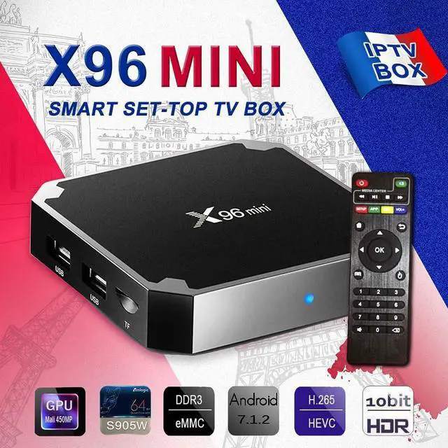 Main image of Player Set Top Box X96mini 1+8G/1+16G Smart Set-Top TV Box Quad Core 4K 3D WIFI 100M  TV Box Android 7.1