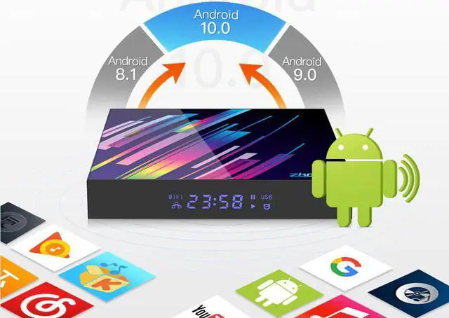 Alt view image 3 of 5 - Android 10.0 TV Box 4GB DDR3 32GB Allwinner H616 Quad Core 1080P 6K Media player 2.4G WIFI Smart TV Set Top Box Z3 PLUS