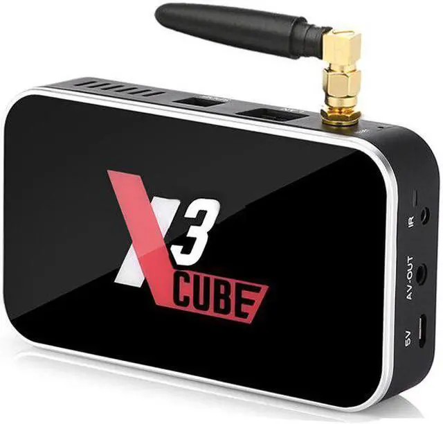 Alt view image 2 of 5 - X3-CUBE Smart Android 9.0 TV Box Amlogic S905X3 2GB DDR4 16GB ROM Set Top Box 2.4G/5G WiFi 1000M Bluetooth 4K HD Media Player