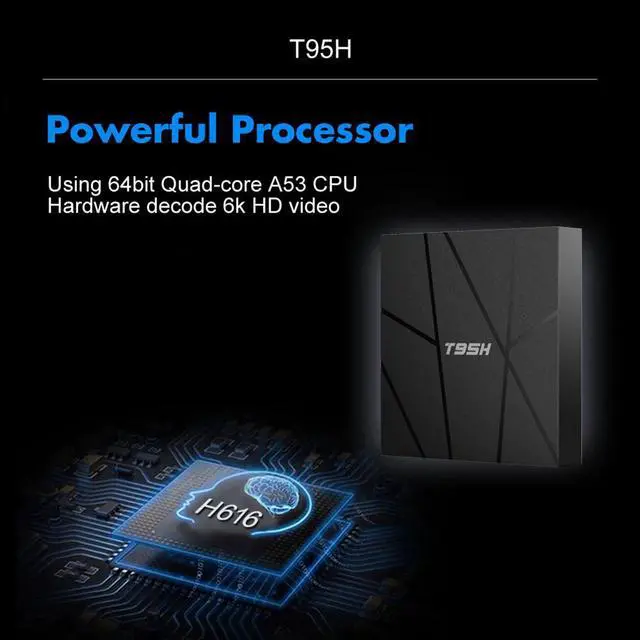 Alt view image 4 of 5 - Quad Core Youtube Smart TV Box Android 10.0 2.4G 4GB 32GB Media Player