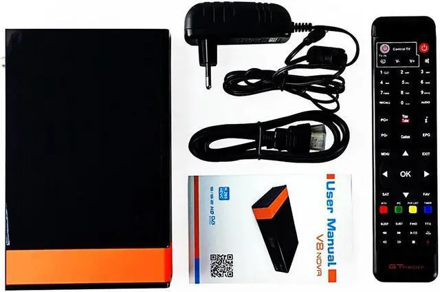 Alt view image 3 of 5 - Freesat v8 NOVA satellite receiver  V8 Nova built-in WIFI power supply DVB-S2 Europe Cline TV box is the same as V9 Super