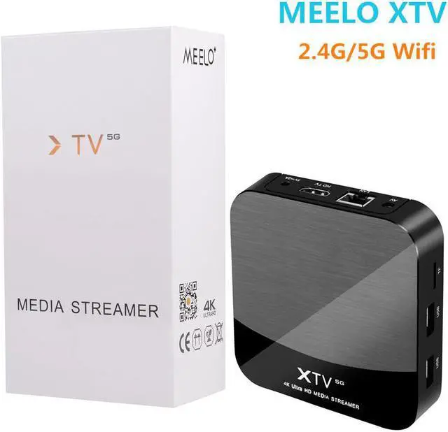 Alt view image 2 of 5 - PLUS XTV Stalker XTREAM Codes Smart TV Box Android 9.0 Amlogic S905X 2GB 16GB Set Top Box 5G Wifi 4K Media Player