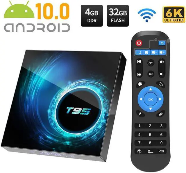 Main image of 2020 TV Box 64GB 128GB Android 10.0 smart tv Youtube Netflix  H616 Quad Core 1080P H.265 6K  Wifi 2.4G Media player Set top box
