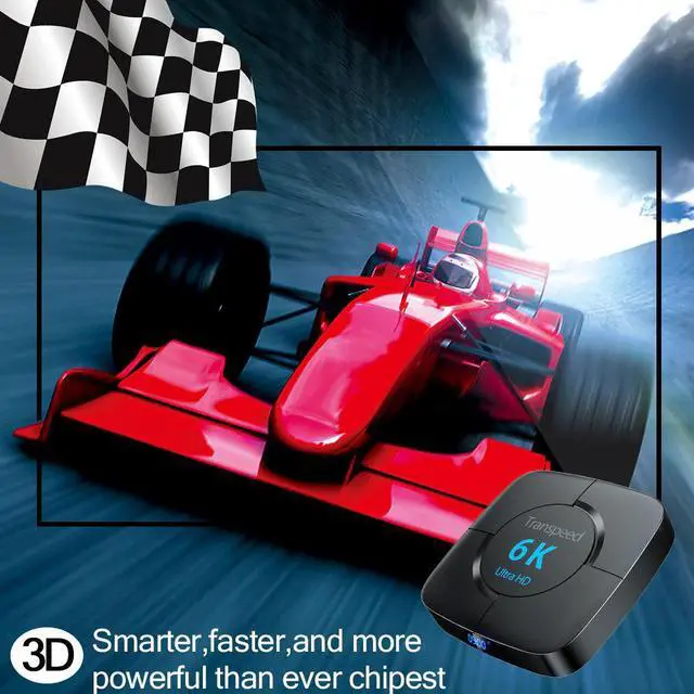 Alt view image 2 of 5 - 6K 3D Android 9.0 TV Box Wifi 2.4G&5.8G 4GB RAM 32G 64G Google Assistant Video TV Bluetooth TV Box Play Store Fast Set top Box