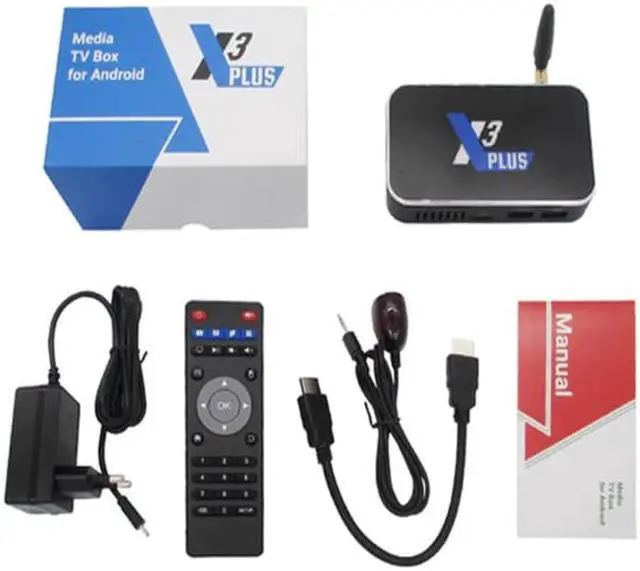 Alt view image 3 of 5 - X3 PLUS Amlogic S905X3 TV Box Android 9.0 4GB DDR4 64GB ROM 2.4G 5G WiFi 1000M Bluetooth 4K HD X3 CUBE X3 PRO Media Player