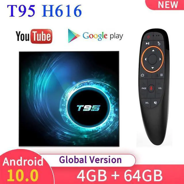 Main image of TV Box Smart Android 10.0 4GB 32GB 64GB Allwinner H616 Quad Core WiFi 6K TV BOX Youtube Media player Set top box 2G 16G TV