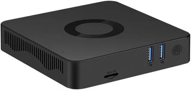 Alt view image 2 of 5 - quad core Gemini Lake N4100 windows 10 mini pc 4Gb 64Gb support M.2 Hdmi/Vga display 1000M lan windows 10 media tv box