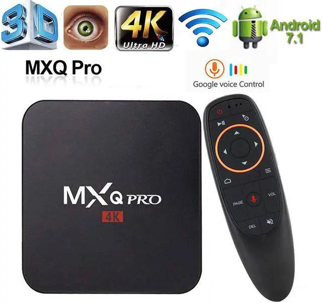Main image of PRO Android 7.1 4K Android TV Box Smart TV WiFi 2GB 16GB Google Voice TVbox Assistant Youtube Media Player 2.4g Set Top Box