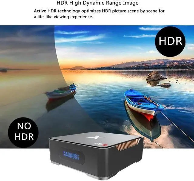 Alt view image 4 of 5 - 8.1 tv box 2.4/5.0G Smart  TV Box MAX 4G 64GB WiFi Bluetooth SSD HDD 1000M video Record set-top box Tv