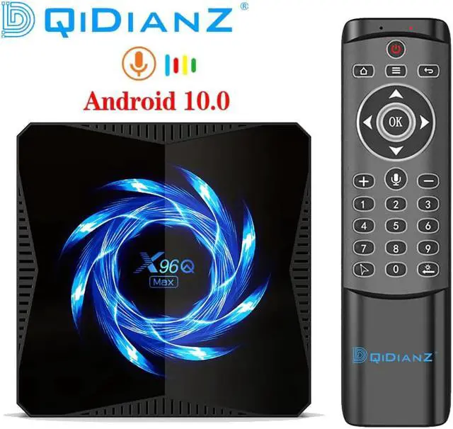 Main image of X96Q MAX Smart TV Box Android 10 Allwinner H616 4GB 32GB 64GB 2.4G 5G WiFi Bluetooth 4K Media Player Android TV Box
