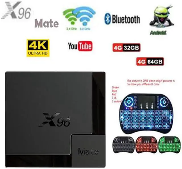 Alt view image 2 of 5 - 10PCS  MATE Allwinner H616 Android 10.0 TV BOX  4GB  32GB/64G BT5.0 2.4&5G Wifi 1080P 4K Media Player set top box