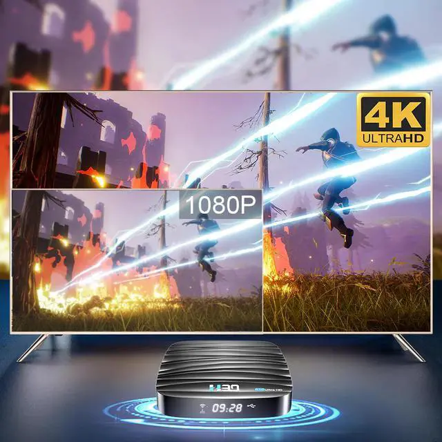 Alt view image 2 of 5 - TV Box Android 10 4GB 64GB Google Voice Assistant YouTube 4k H.265 Media Player 3D Video TV Box Android Set Top Box