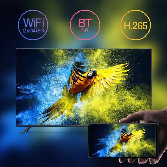 Alt view image 5 of 5 - Allwinner H616 Android 10.0 TV Box 6K Wifi 2.4G&5.8G Google Assistant Video TV Bluetooth TV Box Play Store Fast Set top Box