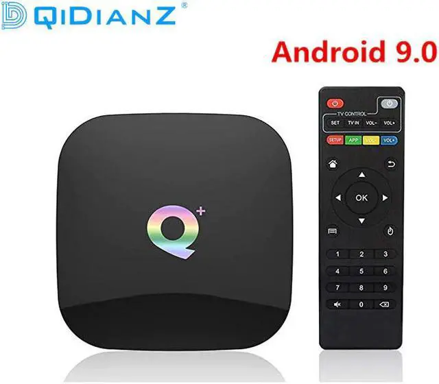 Main image of Z Q PLUS Android 9.0 Smart TV Box 4GB RAM 32GB 64GB ROM Wifi 2.4GHz 6K H.265 Multimedia Player PK T95Q Qplus Set Top Box