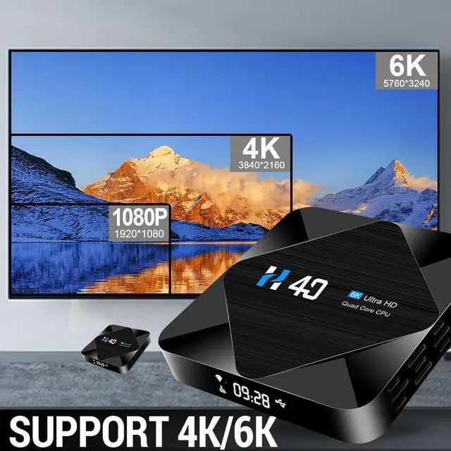 Alt view image 5 of 5 - tv box android 10 2.4G&5G Dual wifi 4GB 32GB 64GB smart tv box Google play store support youtube 6k HD set top box 2020
