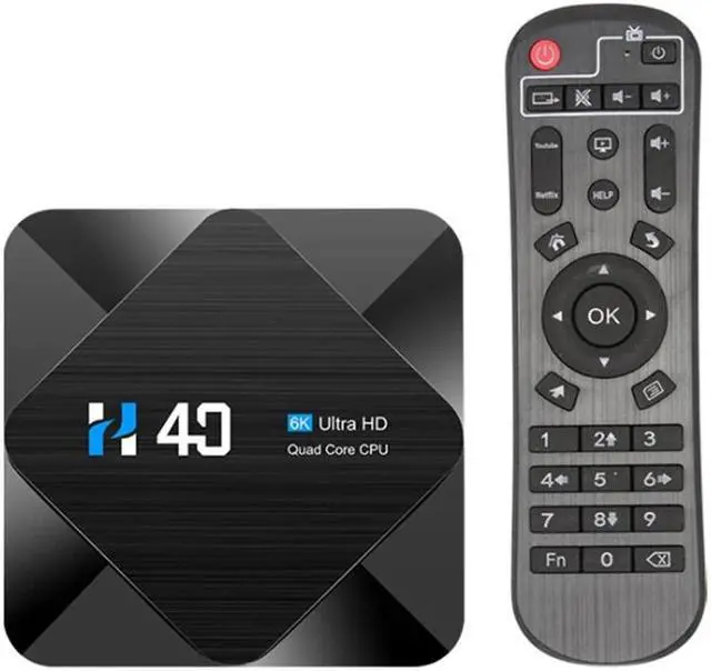 Main image of Smart TV Box Android 10.0 4GB RAM 64GB ROM 2.4G 5G WiFi Bluetooth 4K HD STB Youtube,US Plug