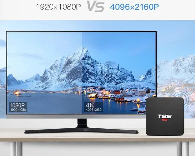 Alt view image 3 of 5 - T95 Android 10.0 TV Box 2GB 16GB Infra Remote Control 4K HD Movie Audio Player Youtube 3D  Google Store Wifi Set Top Box