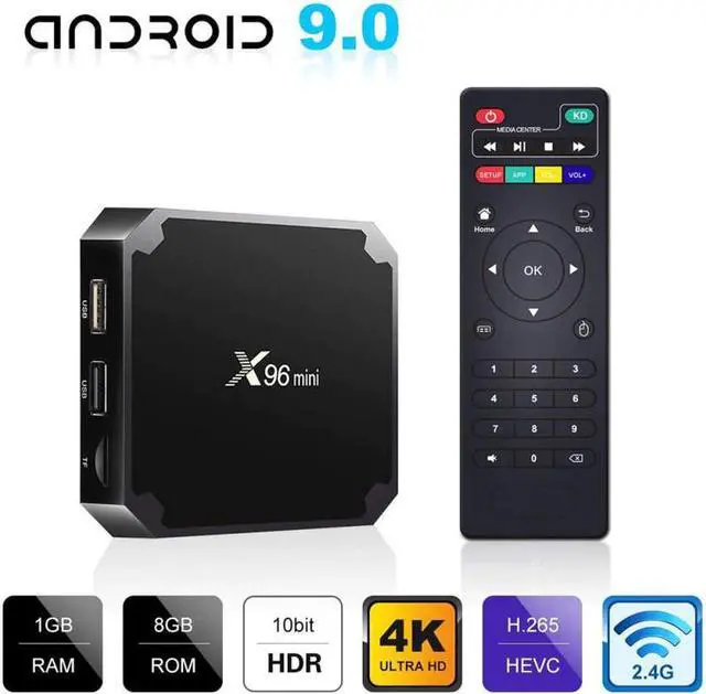Main image of Mini TV BOX one year Code Android 9.0 Set Top Box 1G 8G 2G 16G Amlogic S905W Quad Core 2.4G WiFi 4K HD Online Media Player