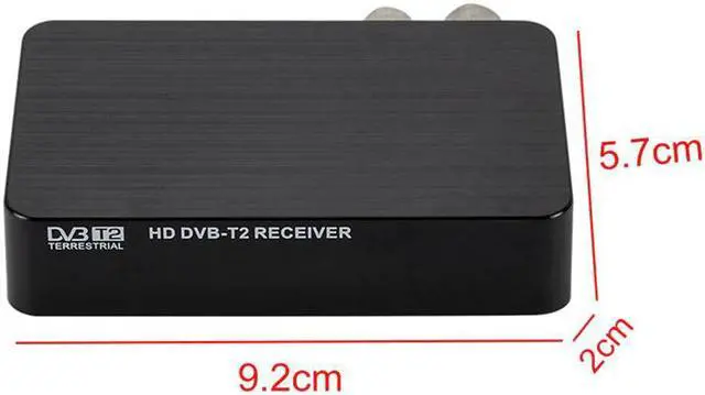 Alt view image 3 of 5 - DVB-T / T2 TV Receiver 3D Digital Video Terrestrial MPEG4 PVR HD 1080P Set-Top Box TV Box