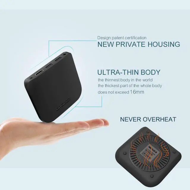 Alt view image 2 of 5 - Octa Core Amlogic S912 2GB 16GB Smart Android TV Box 2.4G WiFi Miracast HDR Full Android Set Top Box M8S Plus L