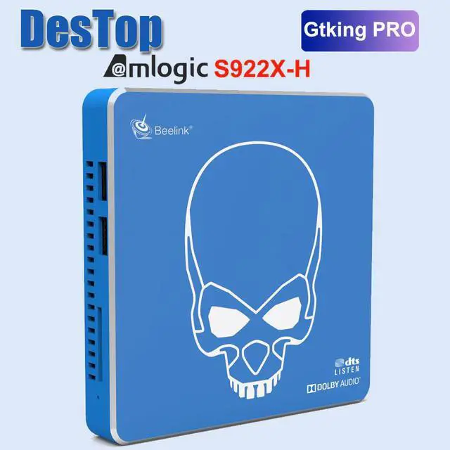 Alt view image 2 of 5 - New Arrival Beelink GT-King Pro Hi-Fi Lossless Sound TV Box with Dolby Audio Dts Listen Amlogic S922X-H Android 9.0 4GB 64GB