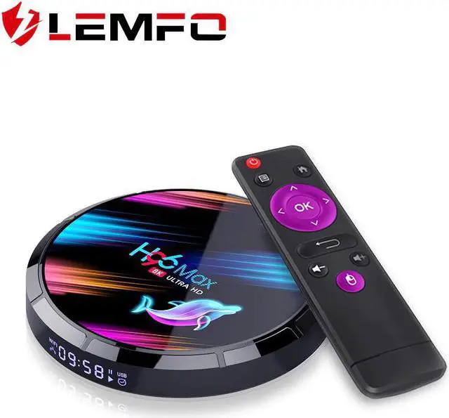 Main image of BOX Android 9.0 8K @60fps H96 MAX X3  BOX 4G 64G 128G HDMI2.1 Smart  Box LAN 1000M 2.4G/5G Dual Wifi S905X3  Box