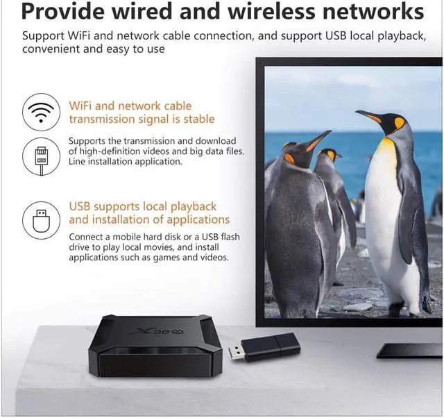 Alt view image 4 of 5 - 2020 TV Box Android 10 4K Allwinner H313 Quad Core 2GB 16GB Youtube Set Top Box TVBOX 10.0 Media Player 1GB8GB