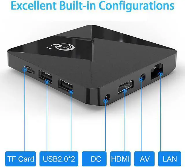 Alt view image 4 of 5 - Android Box 9.0 Q1 MINI 2GB 16GB RK3328 Quad Core 4K WIFI 2.4G HDMI 2.0 Media Player Set Top Box android tv box 2020 1GB