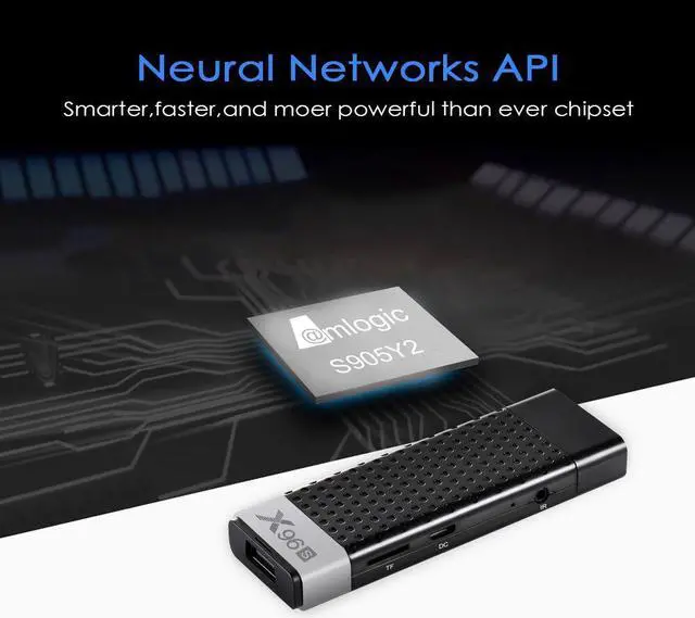 Alt view image 2 of 5 - Android 9.0 TV Box TV Stick Amlogic S905Y2 2.4/5G WIFI DDR4 4GB 32GB BT 4.2 Smart TV Box 4K Media Player Box Android Box TV