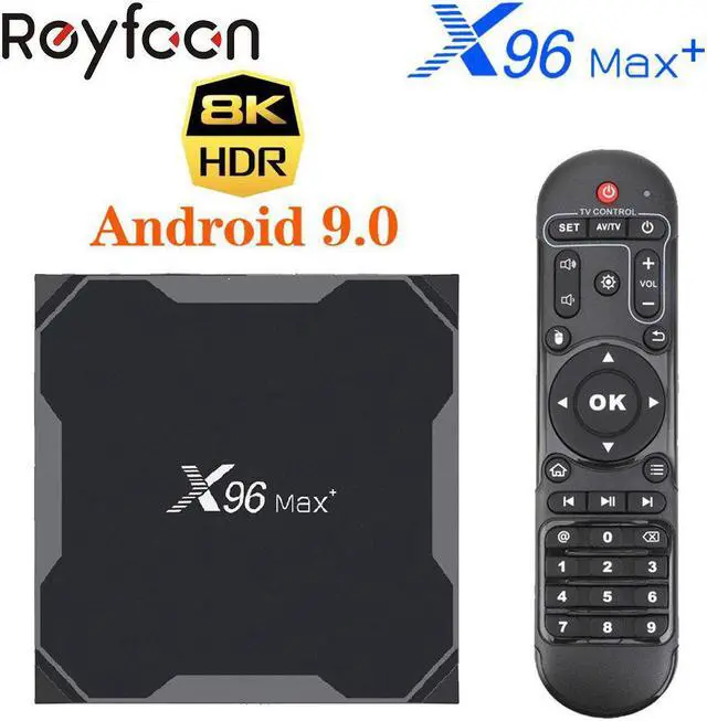 Main image of MAX Plus Android 9.0 TV BOX Amlogic S905X3 Quad Core 4GB 64GB 32GB 8K Wifi 1000M 4K Max Smart Tv Youtube 2GB 16GBMedia TV