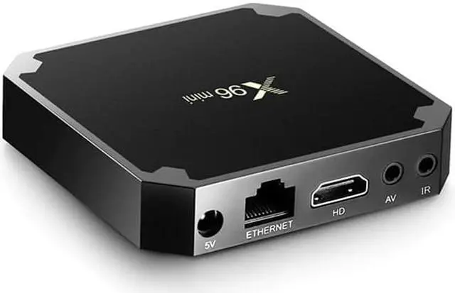 Alt view image 4 of 5 - mini Smart TV Box Android 7.1 8GB/16GB TV Box Amlogic S905W H.265 4K 2.4GHz WiFi Media Player Set Top Box