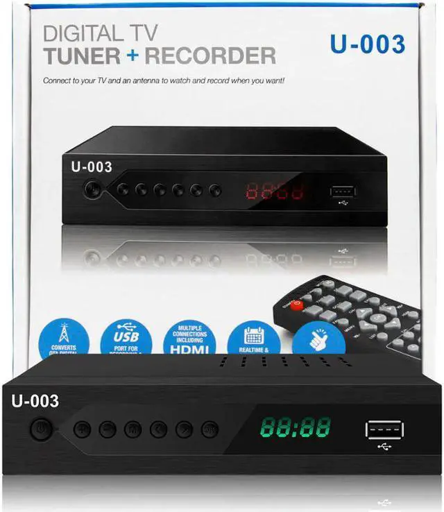 Alt view image 4 of 5 - Set Top Box  3.0 high quality full HD set top box Full HD Chip digital TV converter