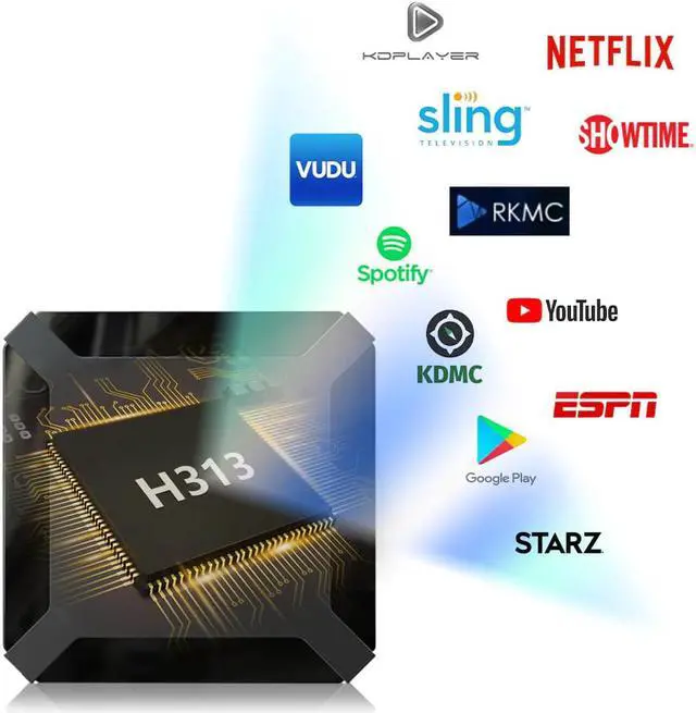 Alt view image 2 of 5 - Smart TV BOX Android 10 Youtube 2GB 16GB WIFI 4K Media Player 3D Video Set Top Box  Brazil Russia France