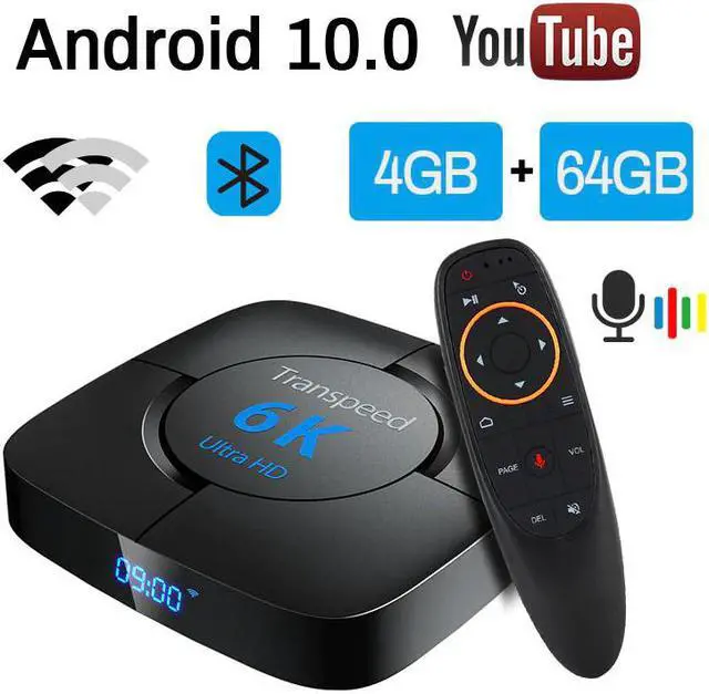 Main image of Allwinner H616 Android 10.0 TV Box 6K Wifi 2.4G&5.8G Google Assistant Video TV Bluetooth TV Box Play Store Fast Set top Box