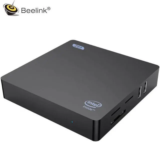 Alt view image 4 of 5 - Windows10 Mini PC Atom x5-Z8350 Quad Core RAM 2G ROM 64G 2.4G 5.8G WiFi Smart media player Set Top tv Box