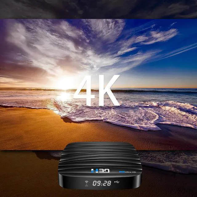 Alt view image 3 of 5 - TV Box 10  4GB 32GB 64GB 4K H.265 Media Player 3D Video 2.4G 5GHz Wifi Bluetooth Smart TV Box TV Receiver